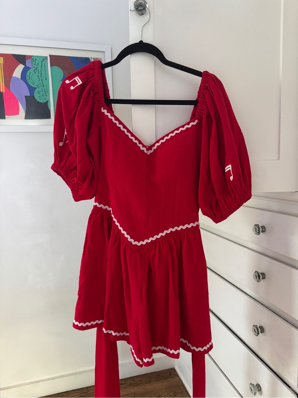 NWT Fashion Brand Company Music Linen Romper
